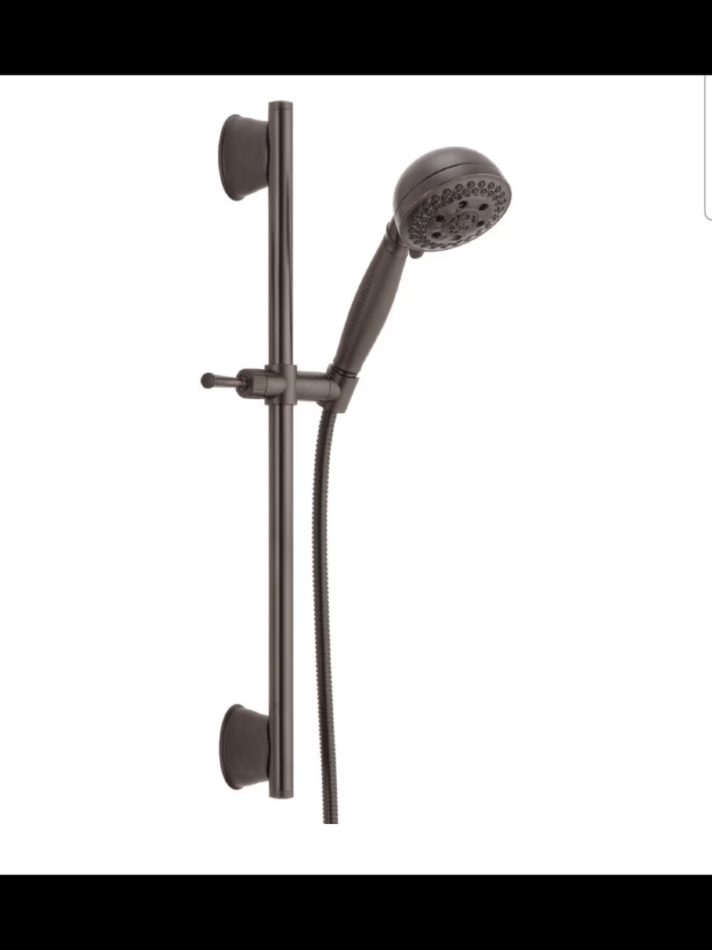 DELTA FAUCET 51559-RB, Venetian Bronze Slide Bar Hand Shower